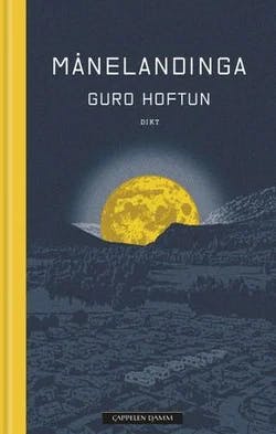 Omslag: "Månelandinga" av Guro Hoftun