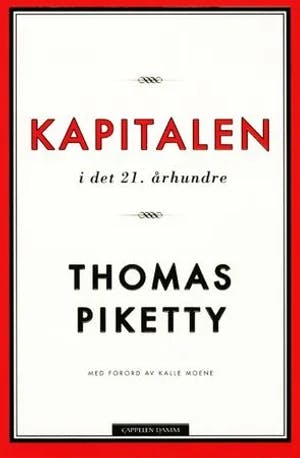 Omslag: "Kapitalen i det 21. århundre" av Thomas Piketty