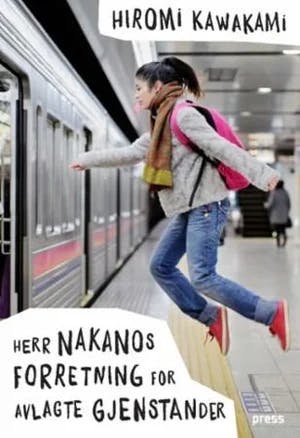 Omslag: "Herr Nakanos forretning for avlagte gjenstander" av Hiromi Kawakami