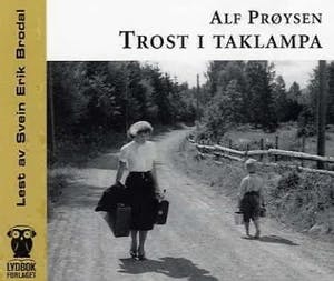 Omslag: "Trost i taklampa" av Alf Prøysen
